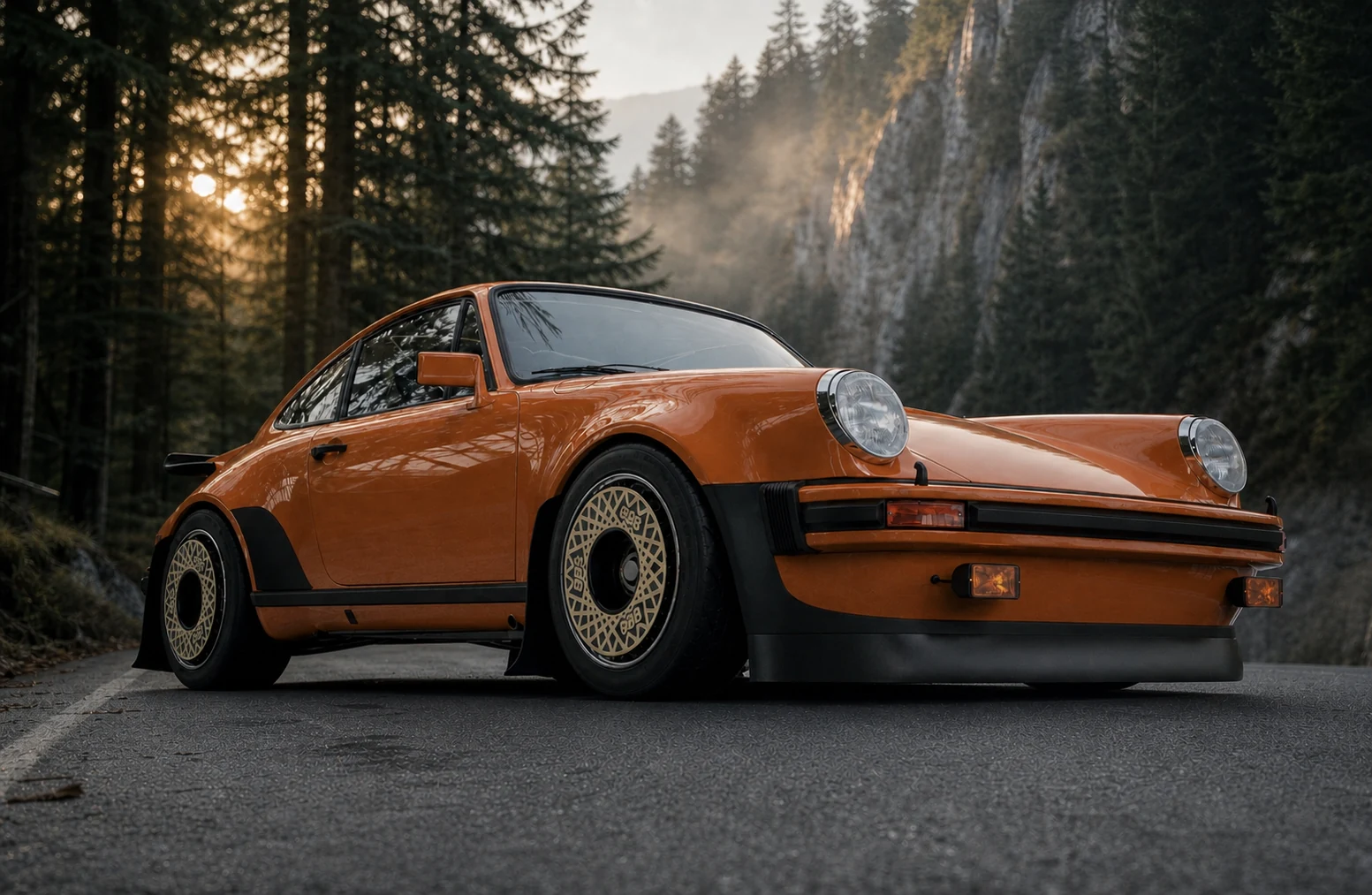 Three Restomod Classic automotive commissions