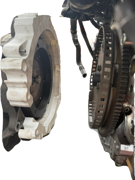 ACOPLE CAJA MANUAL PORSCHE CON MOTOR VW V8 4.2